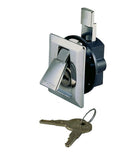 Perko 0921Dp0Chr Chrome-Plated Flush Lock With 2 Keys For 1-5/8 Hole