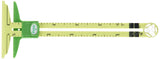 Clover 9506 5 in 1 Sliding Gauge with Nancy Zieman, 9.13 x 4 x 0.38