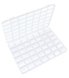 IOOLEEM 42 Grids Plastic Bead Organizer Box, Organizer Container Storage Box, Dividers for bead arts and crafts.