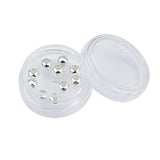 BEADIA 925 Sterling Silver Round Beads 5mm 10pcs for Jewelry Making Findings
