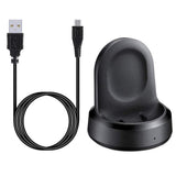 Charger for Samsung Galaxy Watch 1 42mm/46mm, Replacement Charging Dock Cradle for Galaxy SM-R800/R810/R815 Smart Watch (Black)