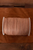 Leather Cord Creativa (4,0mm), 25 m Natural