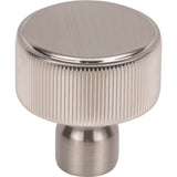 Dempsey Round Knob 1 1/4 Inch Brushed Satin Nickel