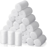Treela 24 Rolls Cast Padding Individual Pack Undercast Padding Roll Wrap Bandage with Plaster Soft Cloth for Halloween Wrap Band