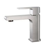 Fresca Fft9151Bn Allaro Single Hole Mount Bathroom Vanity Faucet, Brushed Nickel