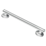 Moen R8716D1GCH Bathroom Safety 16inch Bathroom Grab Bar with Comfort Grip Pad, Chrome