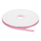 MECCANIXITY Grosgrain Ribbons 100 Yards 3/8 Inch Pale Hot Pink with White Dots Ribbon Bow Decoration for Crafts Gift Wrapping We