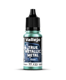 Vallejo - Beetle Green Base | True Metallic Metal TMM | Acrylic Colors for Painting Metal Effects on Fantasy, Historical, and Wa