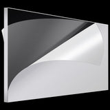 Roowest 1 Pcs 24 x 48 Inch, 1/2 Inch Thick Clear Acrylic Plexiglass Sheets Transparent Plastic Panels Sheets Cut to Size Cast Ac