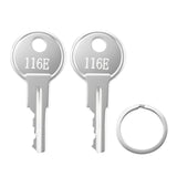 INTHVKIL File Cabinet Replacement Keys 116E, 2-Pack, for HON Office Furniture