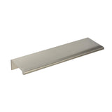 #3306-6 in. CKP Brand Back Mount Finger Edge Pull, Brushed Nickel - 12 Pack