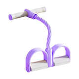 TRENDYNEST Pedal Resistance Band with Handle Ankle Puller for Women Men Home Gym