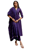 Gosriki Women'S Rayon Blend Solid Anarkali Kurta With Pant & Dupatta (Bhagvath Begani-Gs_M_Begani_Medium),Begani,,B0DP2BGKDT