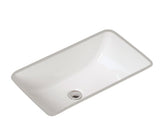 Mansfield Plumbing 218NS Petite Covington Under Counter Lavatory, White