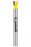 YONICO Dovetail Router Bit 8 Degree X 1/4-Inch 1/4-Inch Shank 14825q