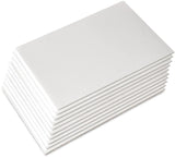 Worison A5 Size 650 GSM White Mount Board Set 10pc