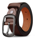 Sunshopping MenS Formal & Causal Artificial Leather Brown Belt (Bob182) (36, Brown)
