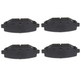 ECCPP D1596-8811 Rear Semi Metallic Disc Brake Pad Set Fit For Chrysler Town & Country 2012-2016,For Dodge Grand Caravan 2012-20