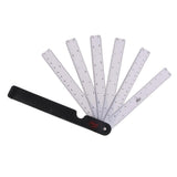 ECOMISTIQ 6 Folding Fan Shape Architects Scale Ruler for Graphics Multi Ratio Scale | Stationery | Drawing Accessories | Drawing