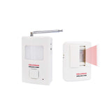 Dog Barking Alarm Motion Detector,Pir Wireless Human Body Walking Sensor Doorbell Door Security Alert System Device for Home or