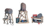 Woodland Scenics Fuel Stands 3 Scenic Details