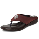 Ortho Joy Fancy Doctor Slipper For Women || Orthopedic Fashionable Women Slipper,Maroon,5,B0BRNM6HHY