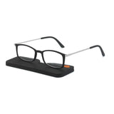 KoKoBin Ultra-thin anti-blue reading glasses, anti-glare glasses,Black 3.00