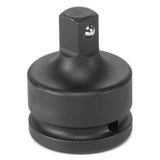 Grey Pneumatic 3008AL Socket Adapter with Locking Pin