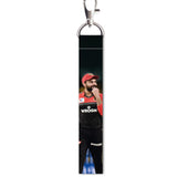 Isee 360 Cricketer Virat Lanyard Tag With Swivel Lobster For Gift Luggage Bags Backpack Laptop Bags L X H 5 X 0.8 Inch