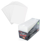 100 Trading Card Sleeve - 3''x4'' Toploaders for Cards Hard Plastic - Card Top Loaders, Baseball Card Holder, Card Protector Sle