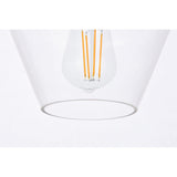 Living District Gene 1-Light Mid-Century Metal Pendant In Brass