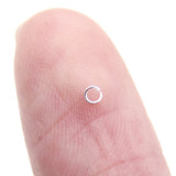 ArtCentury 2MM Sterling Silver Jump Rings 100PCS 2MM Jump Rings Small 2MM Jump Ring Open Jump Rings for Jewelry Making for Minia