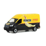 Route Runners Set of 6 Vans Series 5 1/64 Diecast Model Cars by Greenlight 53050