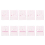 HEAVENGLOW 10x Large The Bridesmaid Wedding Party Paper Gift Favour Bag Handle White