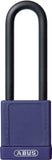 ABUS 74HB/40-75 KA Safety Lockout Non-Conductive Keyed Alike Padlock with 3-Inch Shackle, Purple
