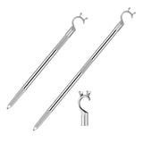 BEEY Closet Hook Pole Reach Stick Long Pole Utility Hook 56 Extended Reaching Tool for High Area