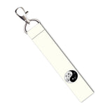 Isee 360 Yin And Yang Lanyard Bag Tag With Swivel Lobster For Gift Luggage Bags Backpack Laptop Bags Workers Travelers L X H 5 X