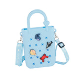 Club Bollywood The Style Sutrabeach Hole Bag Lightweight Simple Handbag For Women For Dating Travel Street Blue|Clothing, Shoes