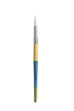 Princeton 9850R6 Taklon Round 6 Snap Brush, Size 6, White