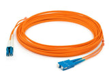 Addon 5M Sc To Lc Orange Om1 Duplex Ofnr (RiserRated) Mmf Fiber Patch Cable