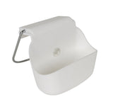 Evriholder Sink Caddy Sponge Holder with Dish Cloth Rod, 1 Count, White