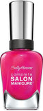 Sally Hansen Complete Salon Manicure Nail Color, Back To The Fucshia, 0.5 Ounce