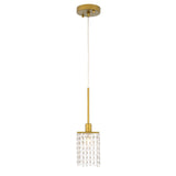 Living District Indoor Modern Home Decorative Bright Ceiling Taylor 1 Light Brass Pendant