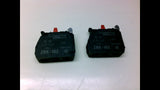 Schneider Electric Zbe-102 - Pack of 2 - Contact Block 1Nc Zbe-102 - Pack of 2 -