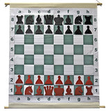 Wholesale Chess 28 Magnetic Chess Demo Board - 3 Squares, Large Black & Red Pieces, 2 Players, Ages 12+