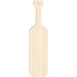 FameFame 18Inch Greek Fraternity Solid Wood, Unfinished Pine Wooden Paddle, Sorority Paddle, 1 Pack