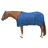 Dura-Tech Closed Front Nylon Horse Stable Sheet | Color Navy | Size 78 | Everyday Use | Breathable 420D Nylon | Contour Cut | Fl