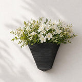 Cubix3D Wall Mounted Planter Pot | Modern Geometric Wall Planter For Indoor Plants, Balcony & Living Room Wall Decor | Minimal 3