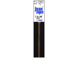 YKK Metal Jean Zipper, 5, Black