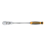 GEARWRENCH 3/8 Drive 90 Tooth Cushion Grip Flex Teardrop Ratchet, 81210T